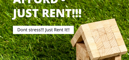 Dont Buy a Home if you cant afford - Rent It!!!